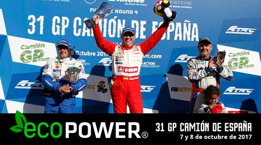 Ecopower apoyó al piloto español Antonio Albacete.